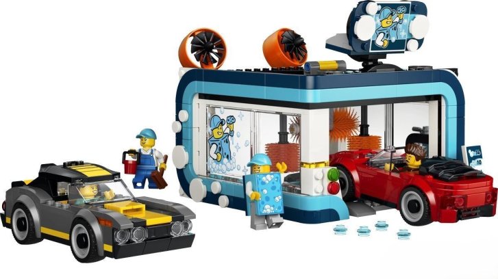 60497 Lego City - Automatická myčka aut
