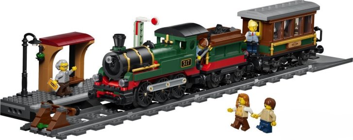60511 Lego City - Vintage parní vlak
