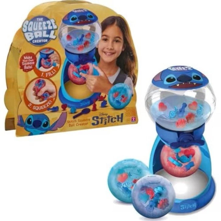 Stitch – Výroba antistresových míčků Stitch