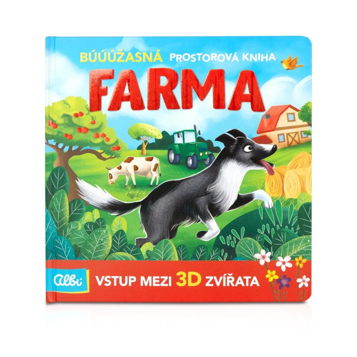 Prostorová 3D kniha - Farma