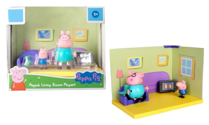Peppa Pig - Obývací pokoj