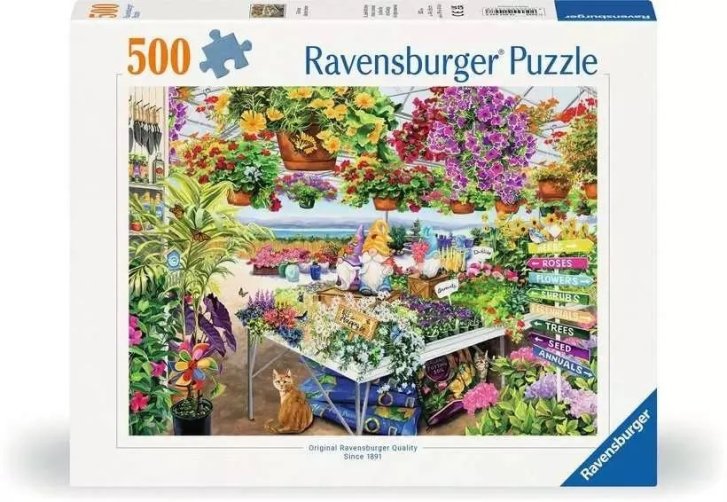 Puzzle 500 - Nádherné zahradní centrum