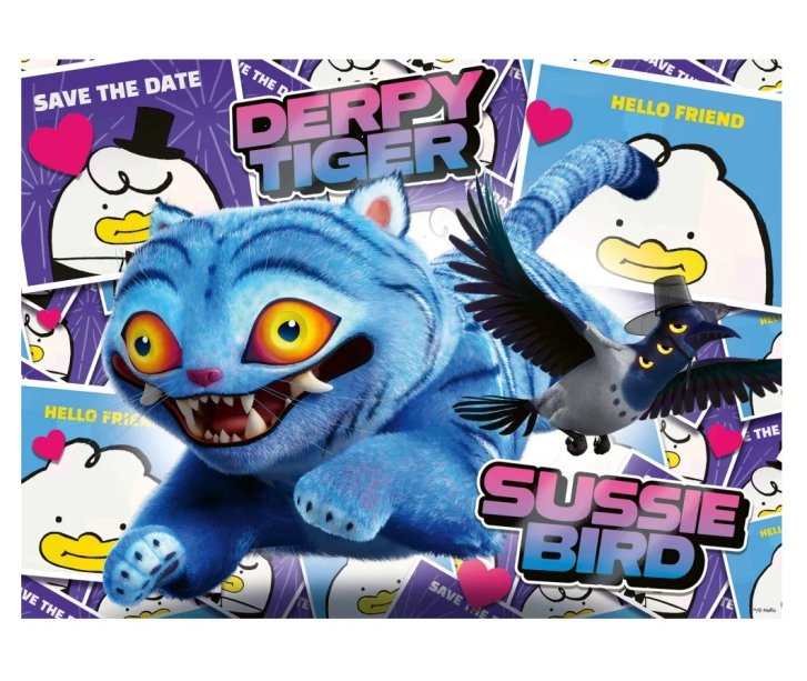 Puzzle 100 XXL - KPop Demon Hunters
