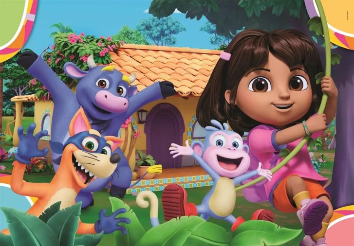 Puzzle 2x20 - Dora průzkumnice