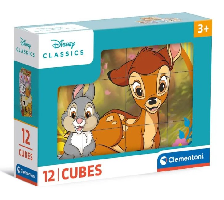 Disney - Obrázkové kostky 12 ks