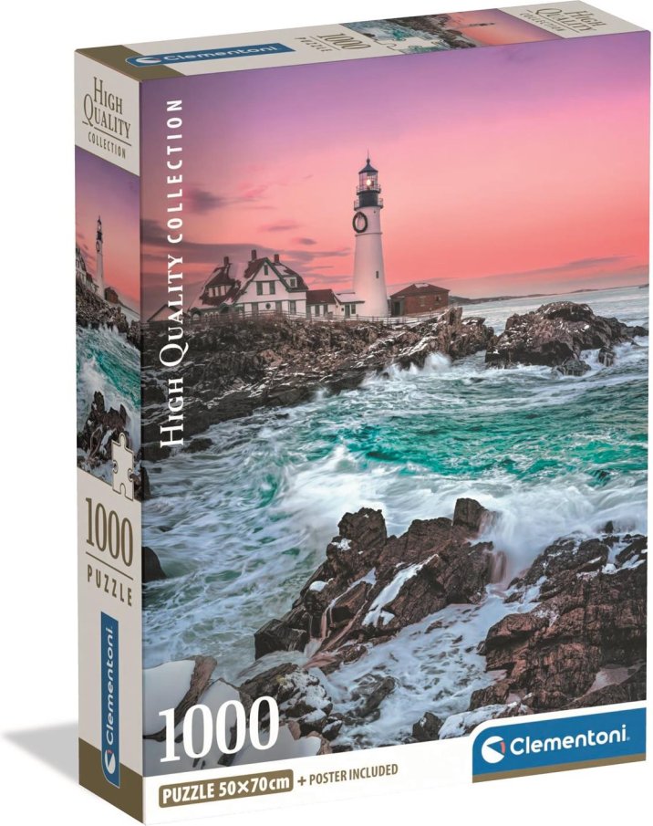 Puzzle 1000 – První sníh v Portlandu