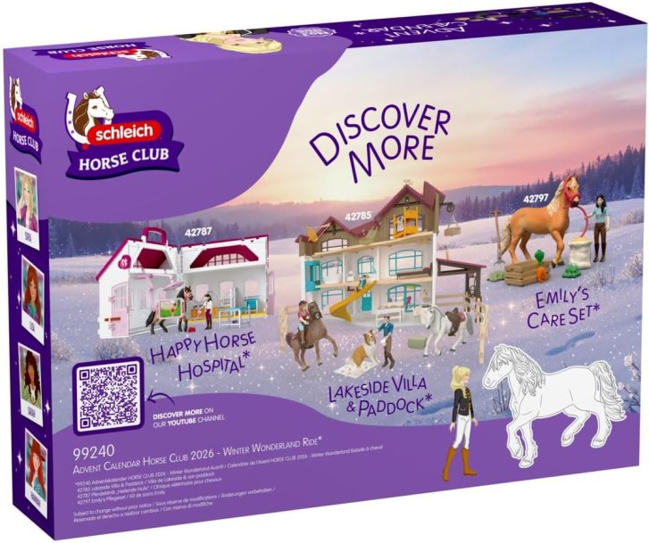 Schleich Horse Club – Adventní kalendář 99240