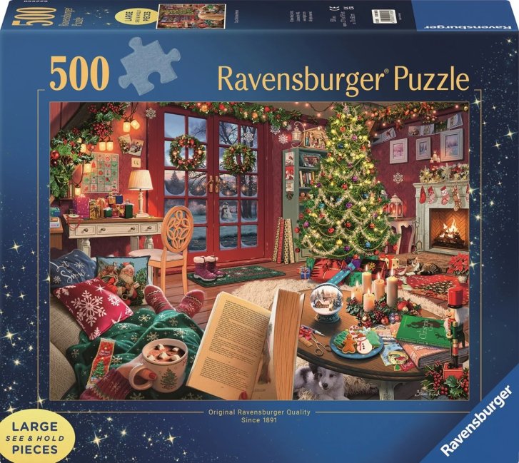 Puzzle 500 - Útulné Vánoce