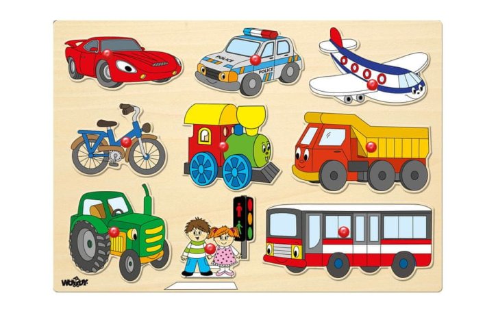 Woody – Dřevěné puzzle