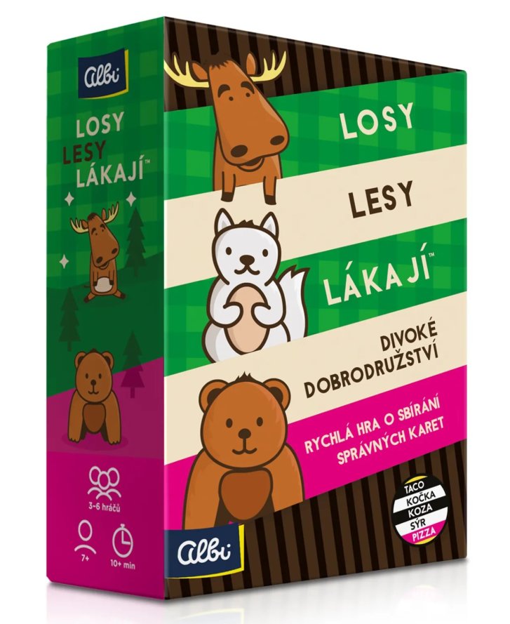 Hra – Losy lesy lákají