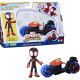 Marvel Spidey - Figurka s motorkou Miles Morales