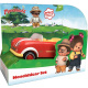 Monchhichi autíčko s figurkou