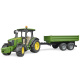 Bruder - Traktor John Deere s vlečkou