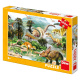 Puzzle 100 XL – Život dinosaurů