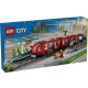 60423 Lego City – Tramvaj a zastávka v centru města