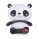 Plyšová panda 24 cm Černý