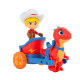 Dino Ranch - Vozidlo s figurkou Jon A Blitz