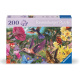Puzzle 200 XL - Kolibříci a motýli