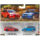 Hot Wheels - Premium auto 2005 Mitsubishi Lancer & 2004 Subaru Forester STI
