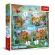 Puzzle 4v1 – Dinosauři