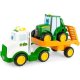 John Deere – Tahač s traktorem