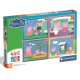 Puzzle 4v1 - Peppa Pig