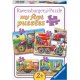 Moje první puzzle 4v1 – Dopravní prostředky